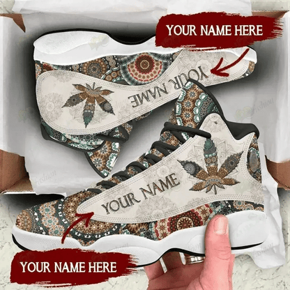 WEED AIR JORDAN 13 SNEAKERS JD13 XIII SHOES 18092104.CXT