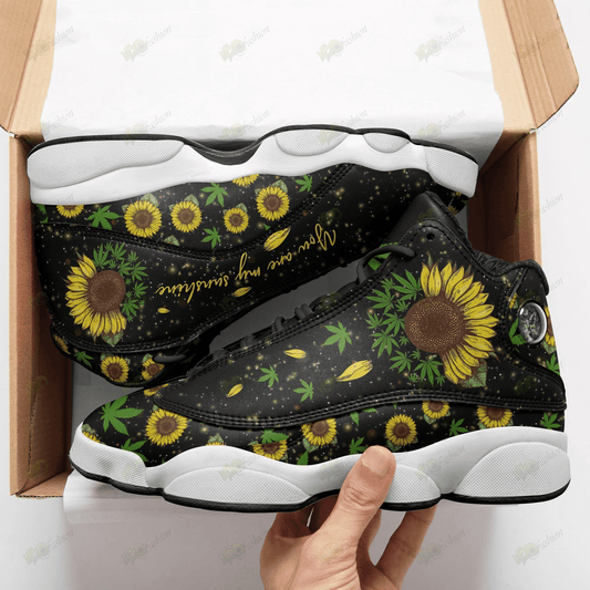 WEED AIR JORDAN 13 SNEAKERS JD13 XIII SHOES 18092118.CXT