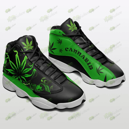 WEED AIR JORDAN 13 SNEAKERS JD13 XIII SHOES 18092105.CXT