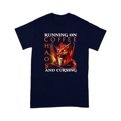 Dragon Running On Coffee Standard T-shirt HG