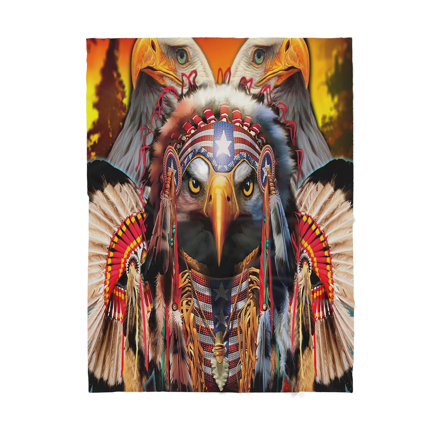 Native American Eagle Blanket