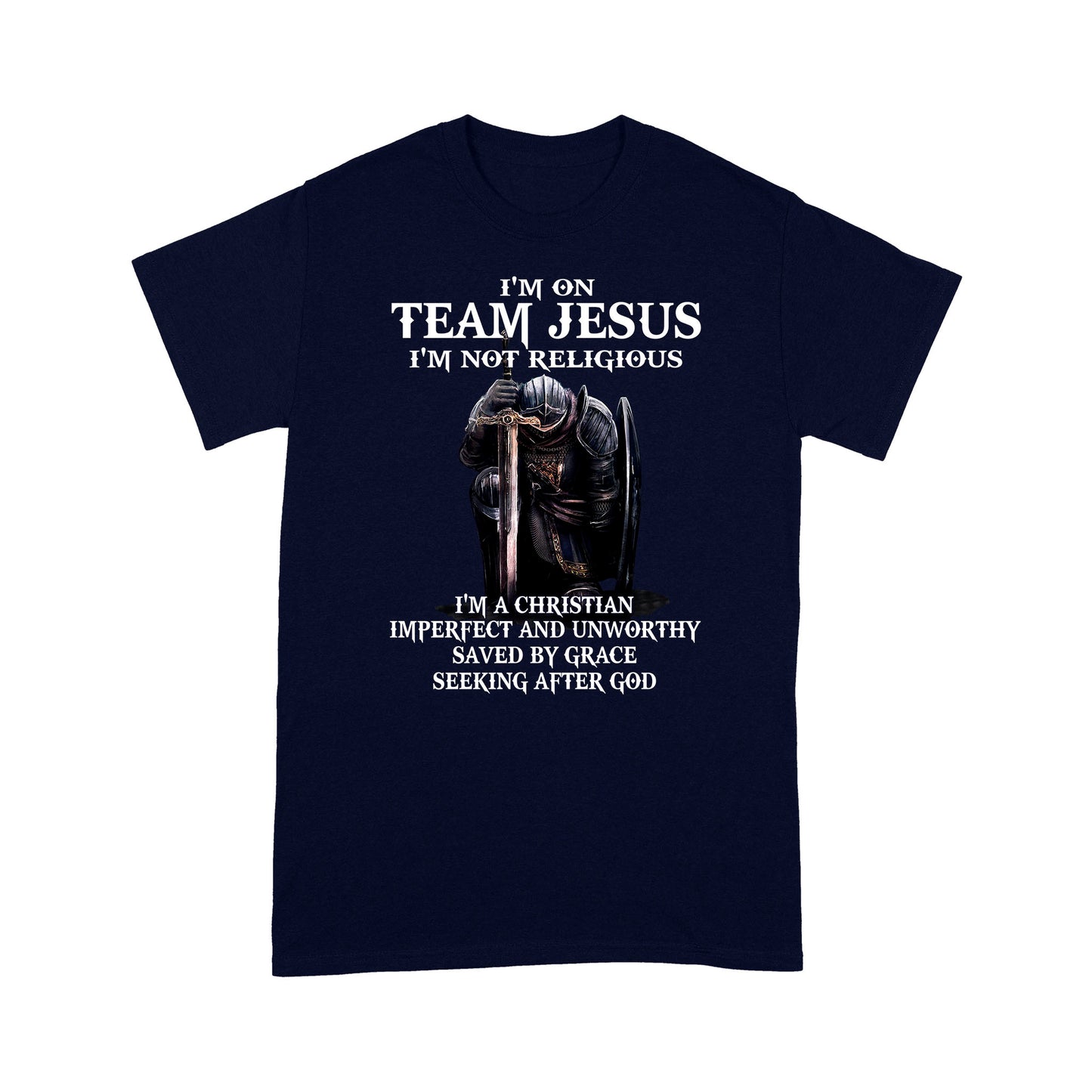 I'm On Team Jesus Standard T-shirt TA