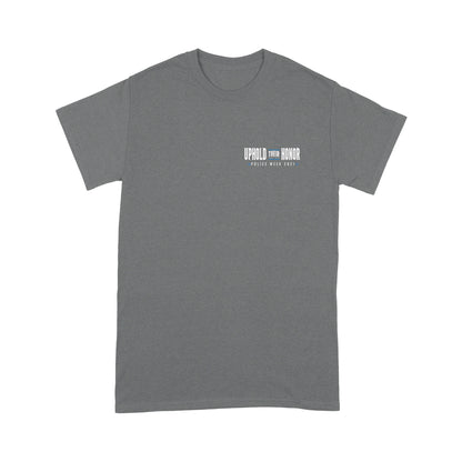 Police Week Uphold Their Honor Personalized T-shirt Special Gift For Dad Papa Grandpa
