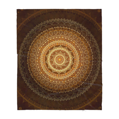 Mandala  Sherpa Blanket TP