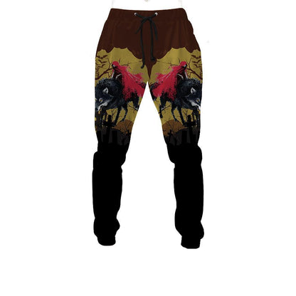 Halloween Wolf 3D All Over Printed Unisex Shirts