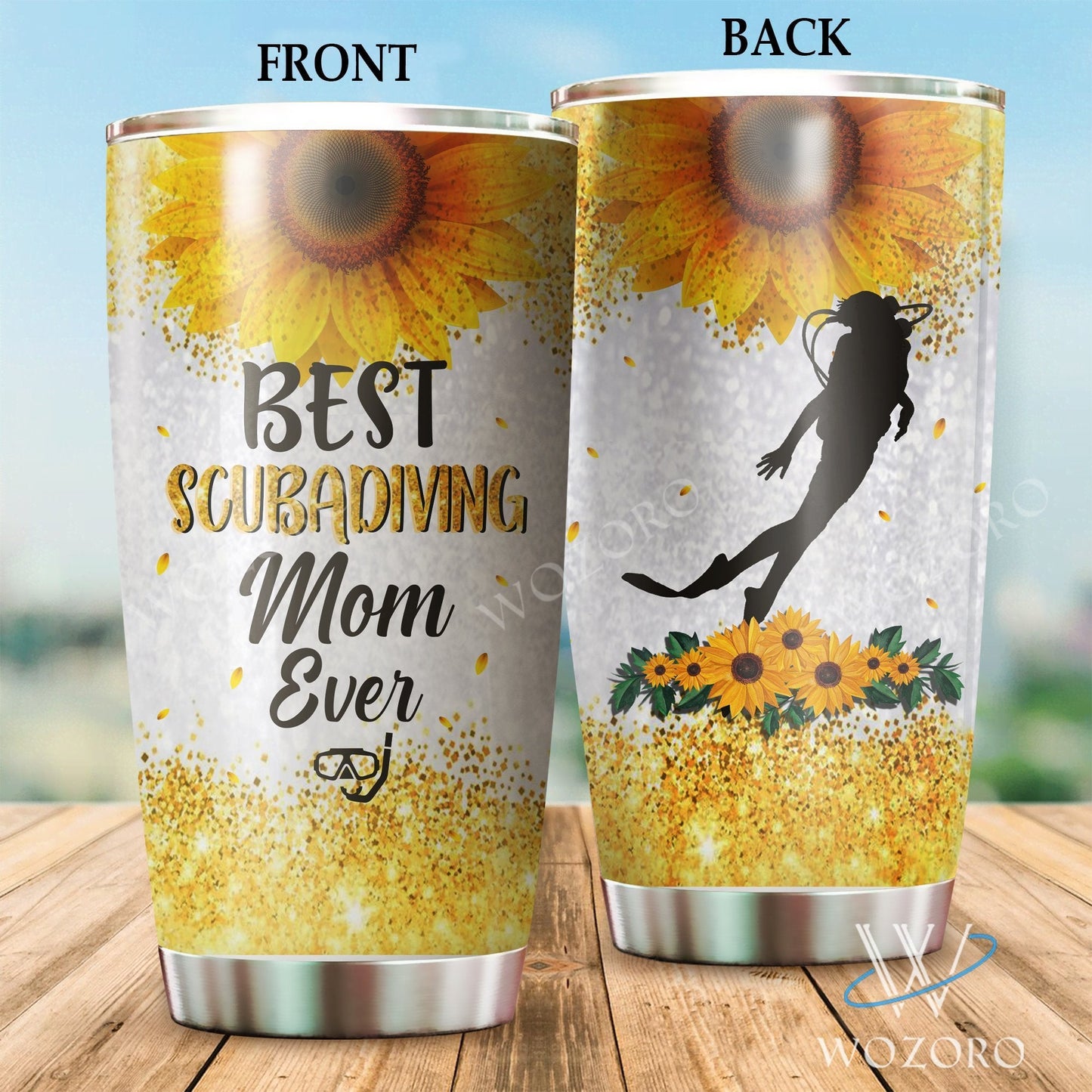 Scuba Diving Best Mom Ever Tumbler TA032305 - Amaze Style™-
