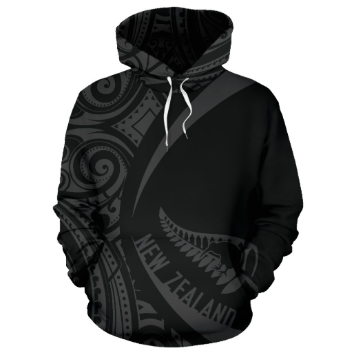 New Zealand Maori Hoodie - Circle Style 01 J1 - Amaze Style™-Apparel