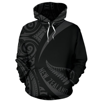 New Zealand Maori Hoodie - Circle Style 01 J1 - Amaze Style™-Apparel