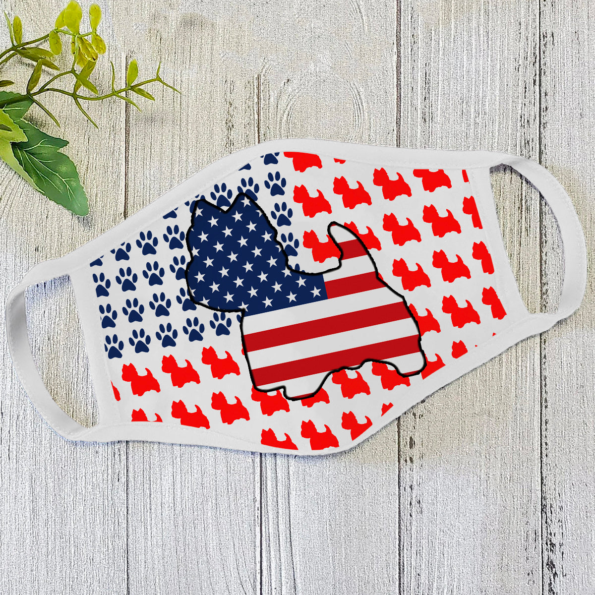 Dog Face Mask CB