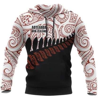 New Zealand Aotearoa Pullover Hoodie Special HC - Amaze Style™-Apparel