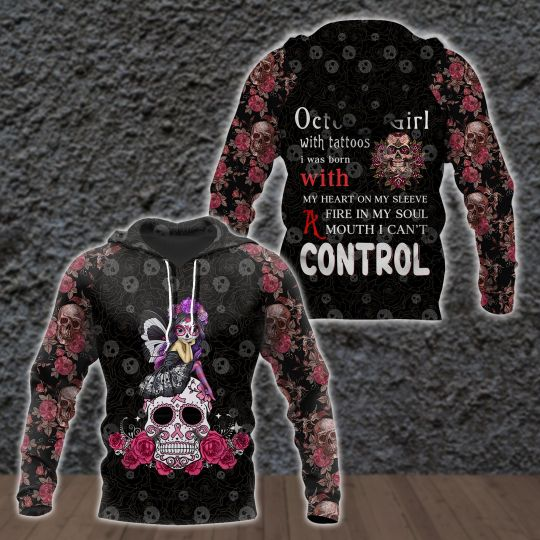 October Girl all over print shirts for man and women PL16032004 - Amaze Style™-Apparel