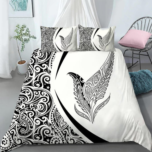 New Zealand Silver Fern Maori Bedding Set TA062204