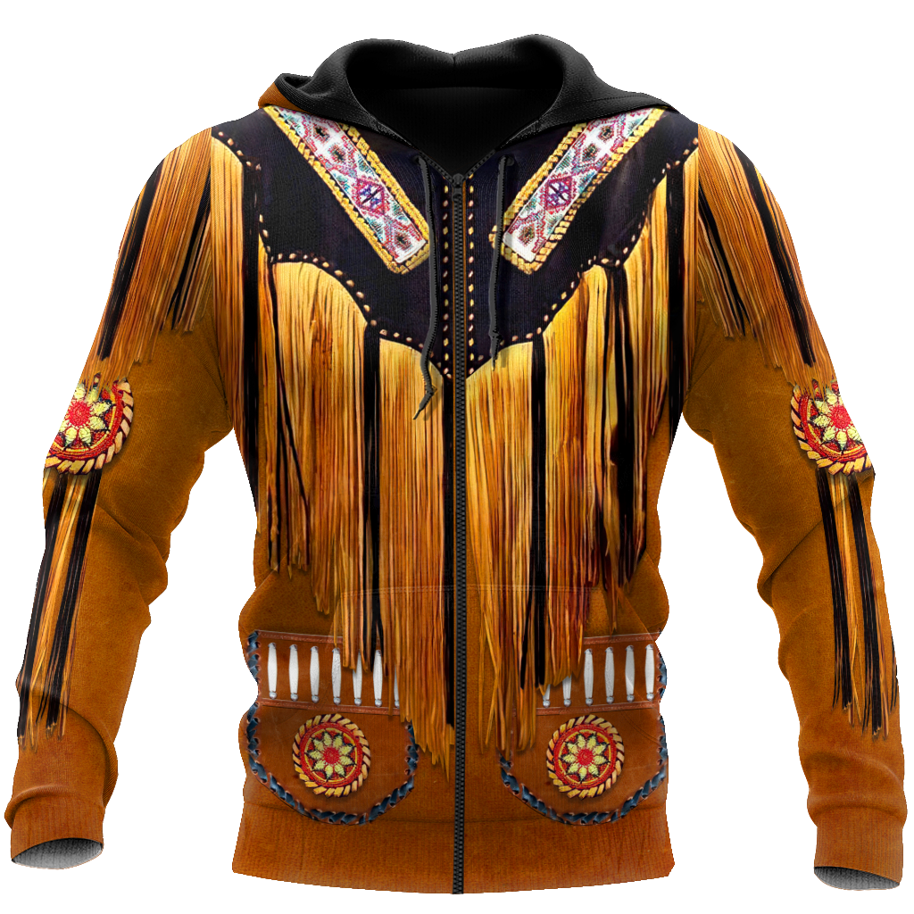 Cowboy Jacket No6 Cosplay 3D Over Printed Unisex Deluxe Hoodie ML