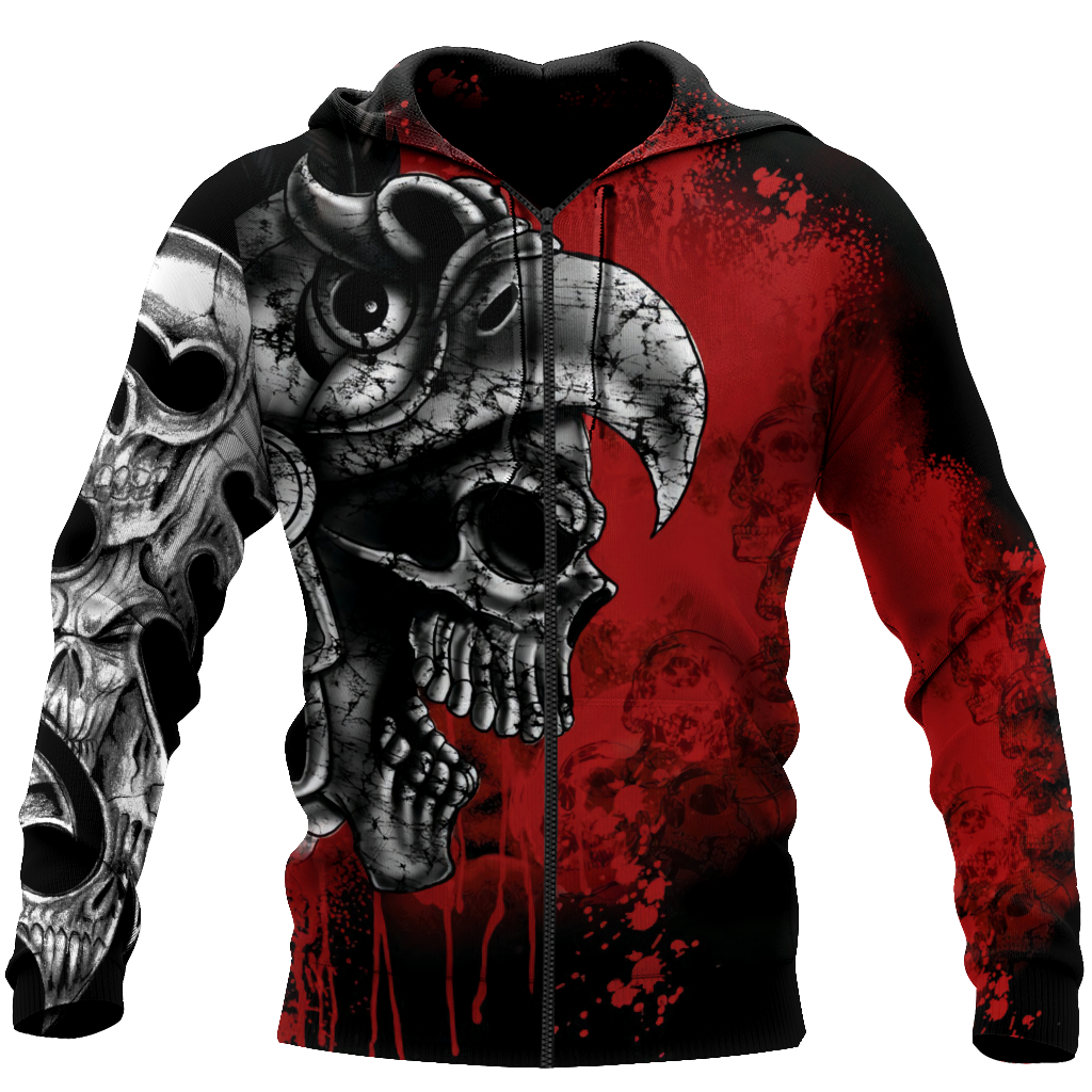 Love Skull 3D all over printed for man and women QB06102001