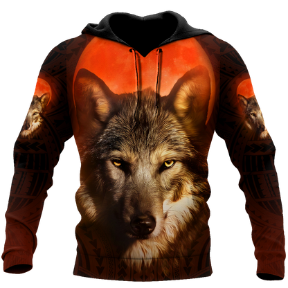 Premium 3D Printed Wolf Shirts MEI