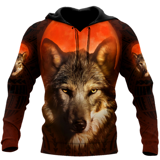 Premium 3D Printed Wolf Shirts MEI