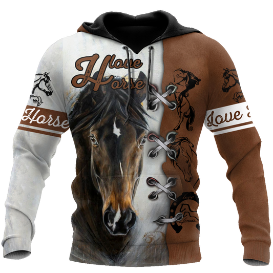Love Horse 3D All Over Printed Unisex Shirts TNA11132008