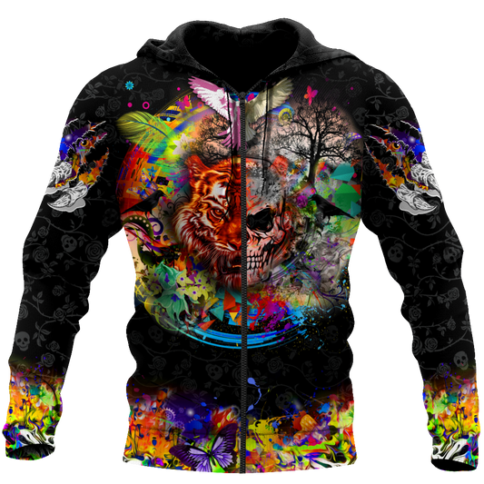 Love Skull animal full color 3D all over printed for man and women QB06092003