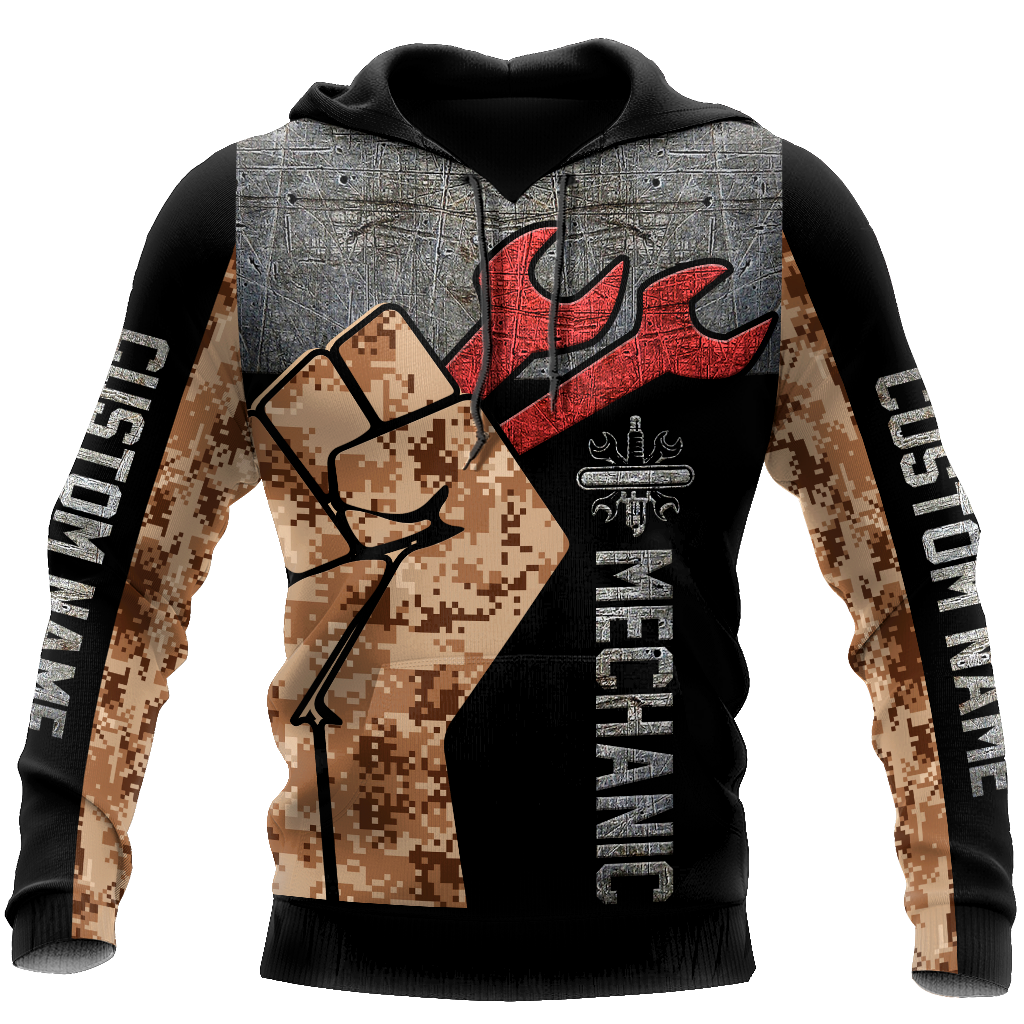 Personalized Mechanic Hoodie Shirt for Men and Women TN