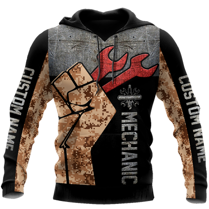 Personalized Mechanic Hoodie Shirt for Men and Women TN