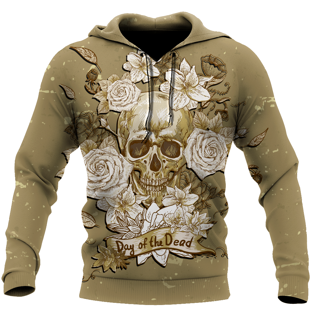 Skull day of the dead 3D all over printed for man and women QB05272003 - Amaze Style™-Apparel