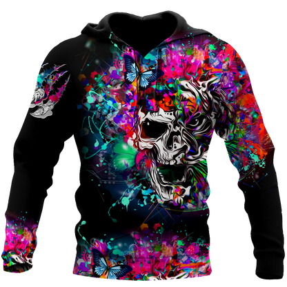 Love Skull animal full color 3D all over printed for man and women QB06092002