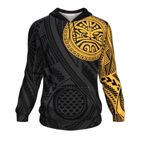 Polynesian Hoodie K5 - Amaze Style™-Apparel