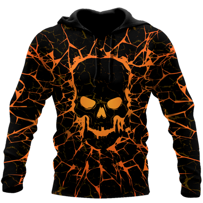 Thunder Skull Hoodie 3D All Over Printed Shirts For Men HHT24072001-LAM-Apparel-LAM-Hoodie-S-Vibe Cosy™