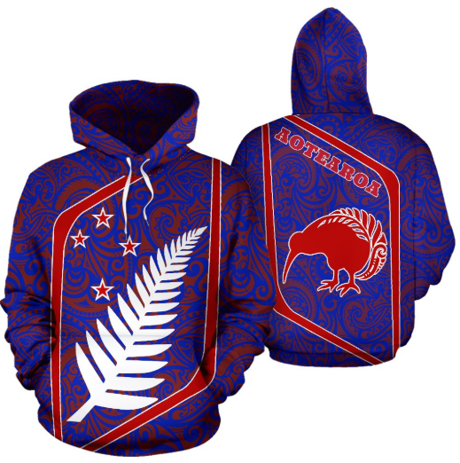 Aotearoa Hoodie Diamond Style TH2 - Amaze Style™-Apparel