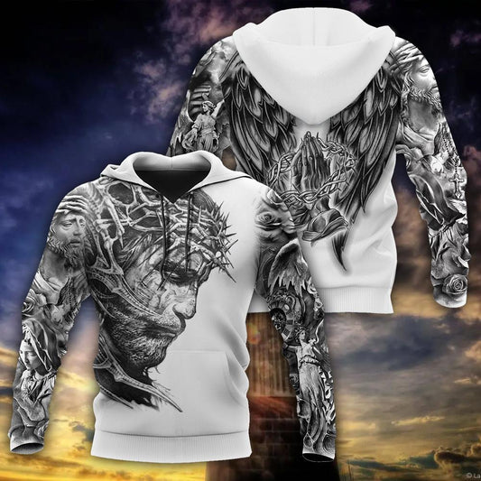 Premium Christian Jesus 3D All Over Printed Unisex Shirts - Amaze Style™-Apparel