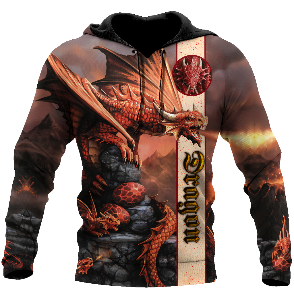 Dragon 3D All Over Printed Shirts For Men and Women TA0820204