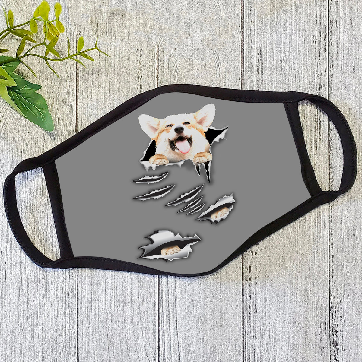 Dog Face Mask CB