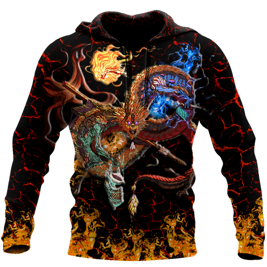 Maui taniwha art new zealand 3d all over printed shirt and short for man and women