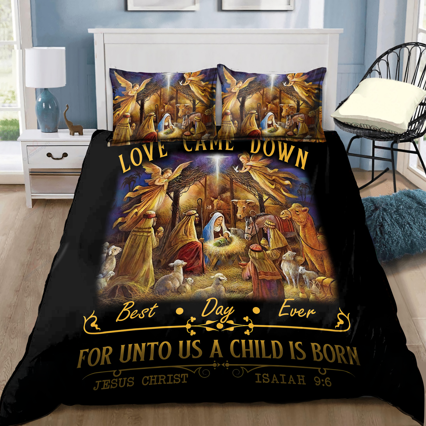 Premium Jesus 3D All Over Printed Bedding Set HV