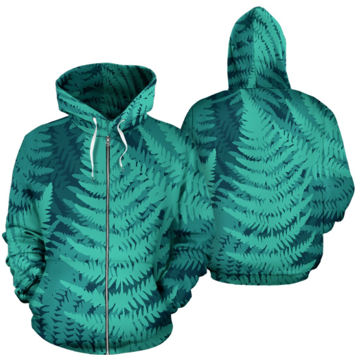 New Zealand Fern Pullover Hoodie A0 - Amaze Style™-Apparel