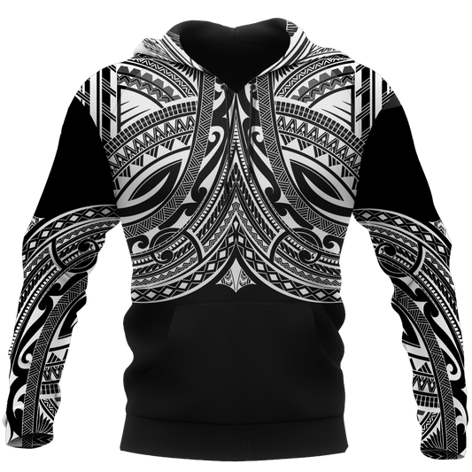 New Zealand - Wairua Aotearoa Pullover Hoodie (Black) A0 - Amaze Style™-Apparel