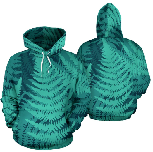 New Zealand Fern Pullover Hoodie A0 - Amaze Style™-Apparel