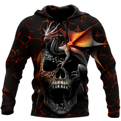 Skull dragon 3D all over printed for man and women QB06162003