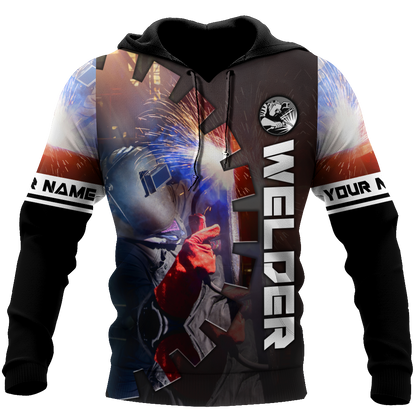 Premium Unisex All Over Printed Welder Shirts MEI