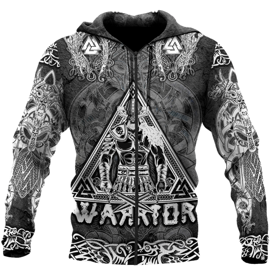 Viking Warriors tattoos 3D all over printed for man and women