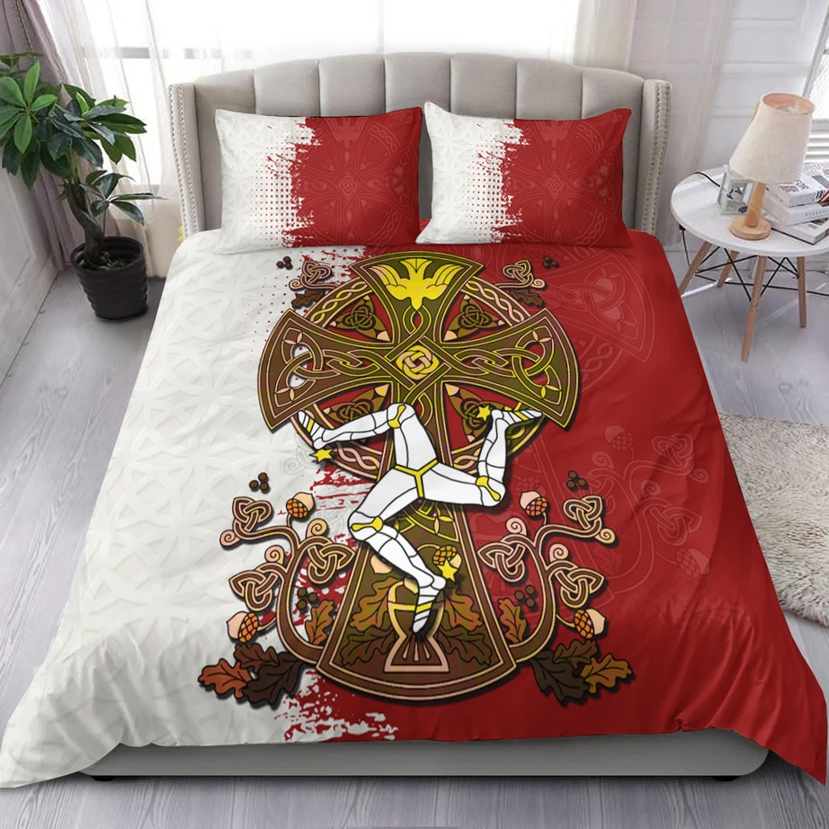 Premium 3D Printed Isle Of Man Bedding Set MEI