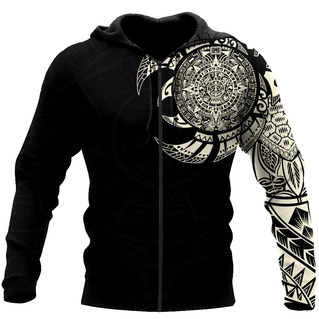 Aztec Mayan Tatoo 3D All Over Printed Shirts For Men and Women