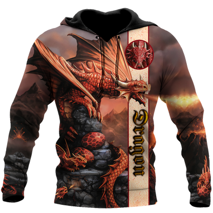 Dragon 3D All Over Printed Shirts For Men and Women TA0820204