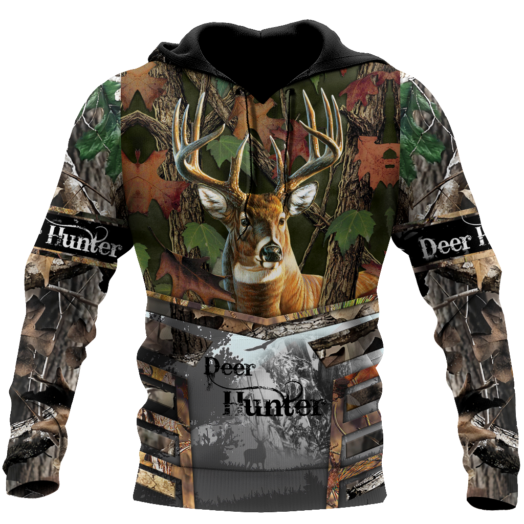 Premium Great Wood Deer Hunter All Over Printed Unisex Shirts