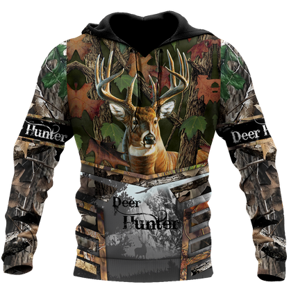 Premium Great Wood Deer Hunter All Over Printed Unisex Shirts