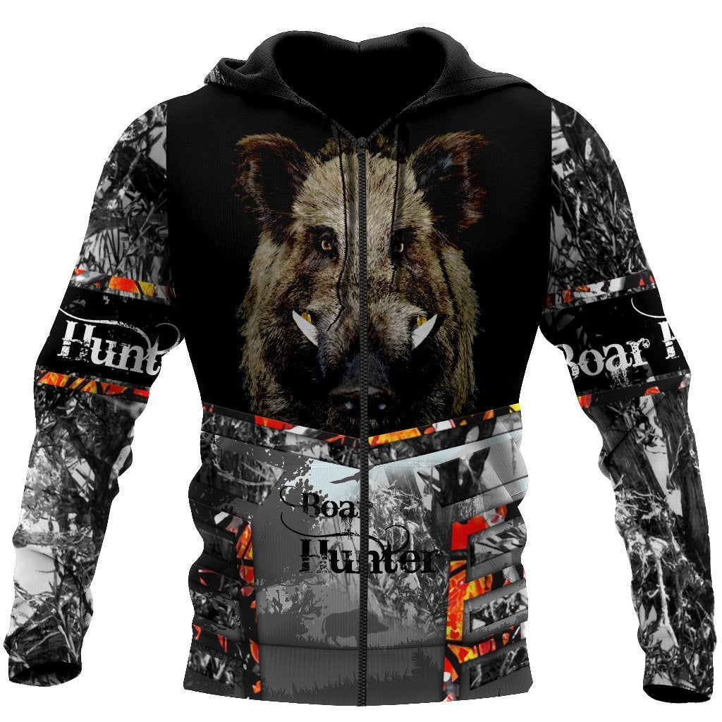 Boar Hunting 3D All Over Printed Shirts For Men DA24082021-LAM