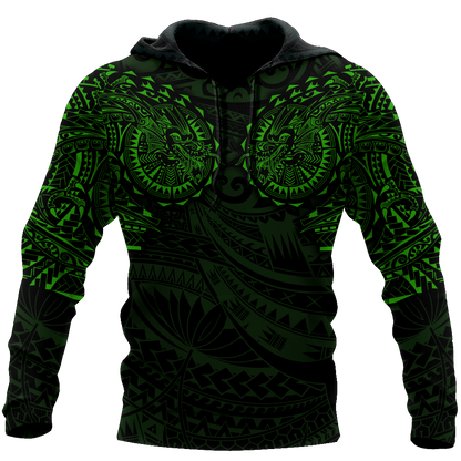 Dragon Aotearoa Maori manaia 3d all over printed shirt and short for man and women QB06262002