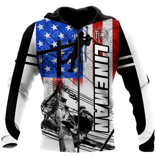 Premium All Over Printed Lineman Shirts MEI