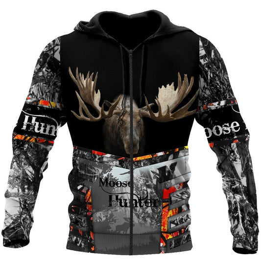 ELK Hunting 3D All Over Printed Shirts For Men DA240820211-LAM