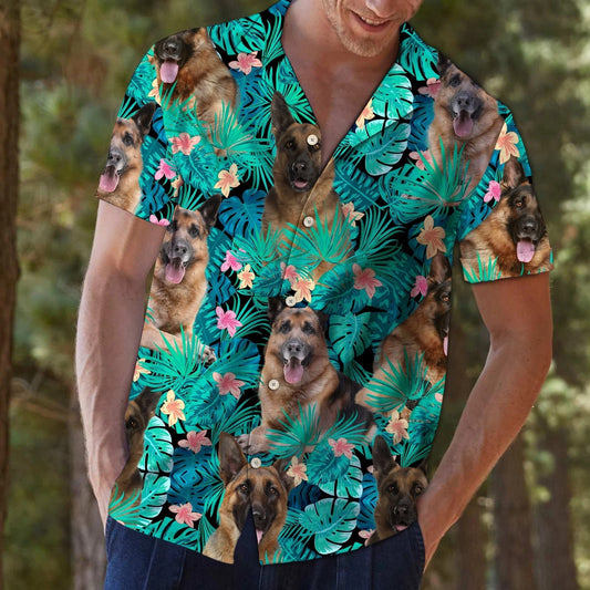 German Shepherd Tropical Hawaii Shirt TA0708202